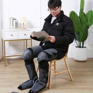 Leg massager air pressure air wave hot compress beauty leg massager knee size leg massager