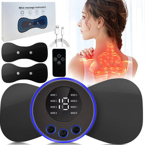 Microcurrent Neck Massager Mini Massager Cervical Spine Massager Shoulder and Neck Massager Portable Massage Patch