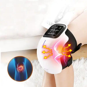 Knee Massager with Heat and Kneading for Pain Relieve Rechargeable LED Display Arthritis Massagers Infrared Heated Vibration Tool