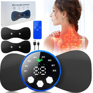 Microcurrent Neck Massager Mini Massager Cervical Spine Massager Shoulder and Neck Massager Portable Massage Patch
