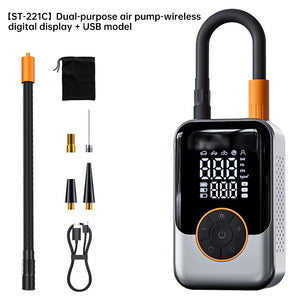 Portable Wireless Inflator for Tires &amp; Balls