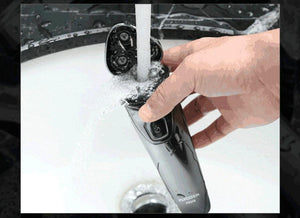 FLYCO Washable Rechargeable Rotary Men's Electric Shaver Razor with 3D Floating FS336 