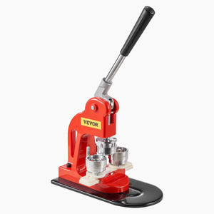 Button Maker Machine, 32 Mm (1.25 Inch) Badge Punch Press Kit, Children DIY Gifts Pin Maker, Button Making Supplies With 500pcs Button Parts &amp; Circle Cutter &amp; Magic Book