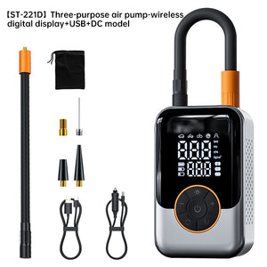 Portable Wireless Inflator for Tires &amp; Balls