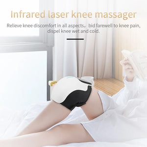 Knee Massager with Heat and Kneading for Pain Relieve Rechargeable LED Display Arthritis Massagers Infrared Heated Vibration Tool 