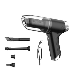 Wireless car vacuum cleaner small handheld blowing and suction dual-use with super large suction power for locomotives 