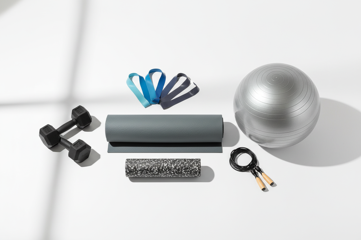 artigos para exercios em casa